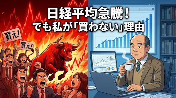 日経平均　VS　TOPIX