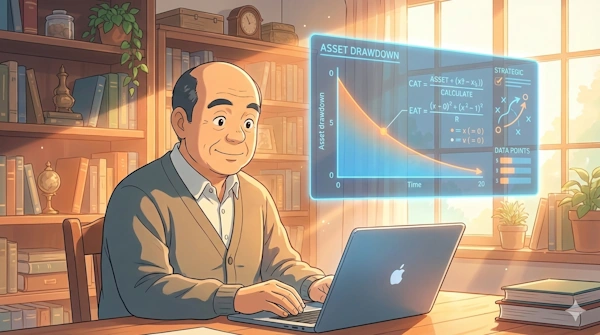 目標2000万減！FIRE取り崩し術