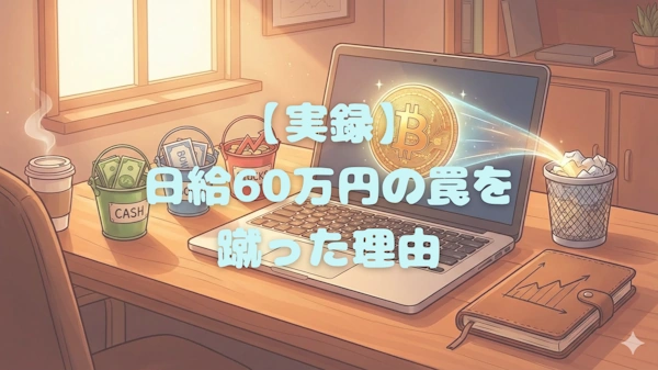 【実録】日給60万円の罠を蹴った理由
