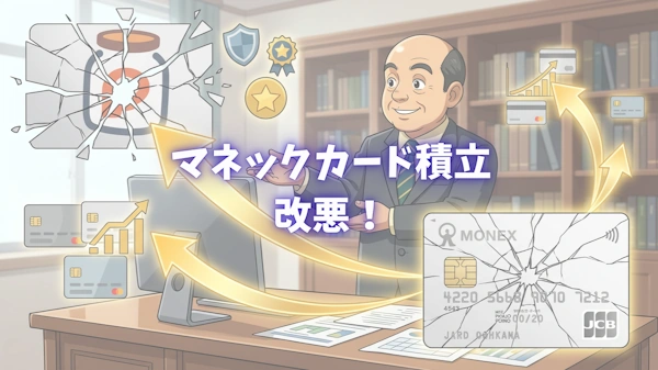 マネックスカード改悪