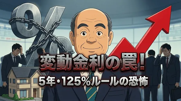 変動金利の罠！5年・125%ルールの恐怖