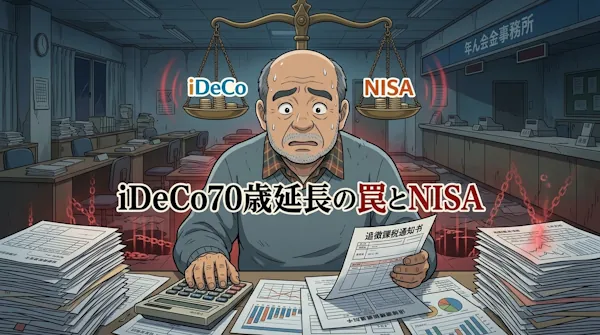 iDeCo70歳延長の罠とNISA