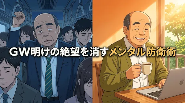 GW明けの絶望を消すメンタル防衛術