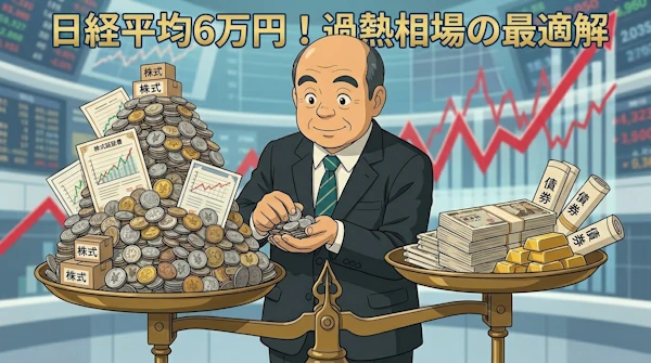 日経平均6万円！過熱相場の最適解