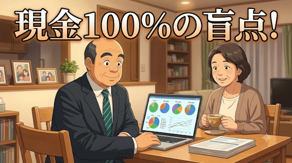 現金100%の盲点！50代のステージ別資産防衛