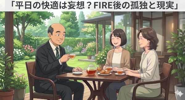 平日の快適は妄想？ FIRE後の孤独と現実
