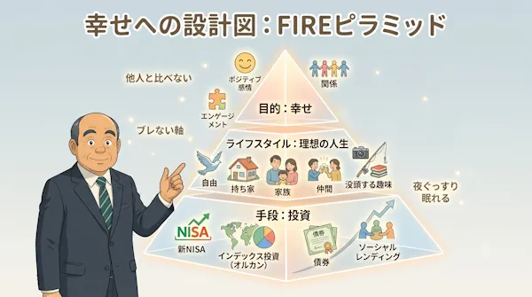 幸せへの設計図「FIREピラミッド」