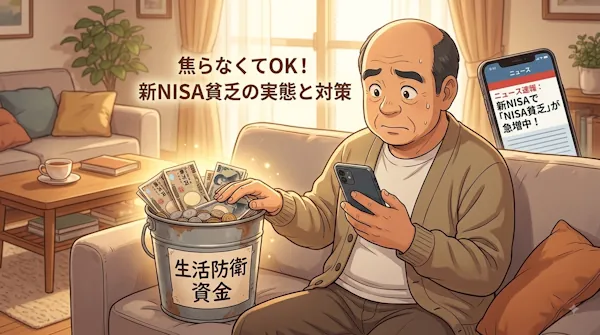 新NISA貧乏は嘘？割合データと本当の罠